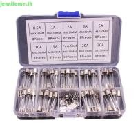 ราคา 72pcs Fast Blow Glass Tube Fuses 6x30mm 250V 0.5A/1/2A/3A/5A/10A/15A/20A/30A (26481112762)