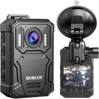 ราคา Boblov KJ23 กล้องหน้าอก กล้องติดตัวตำรวจ กันน้ํา Body Mini Action Police Camera 140° กล้องบันทึกวิดีโอ HD 1296P 128GB 3200mAh Night Vision DVR Motorcycle Dash Cam For Vlogging (21783151860)
