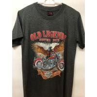 ราคา แฟชั่น เสื้อยืดแขนสั้นผู้ชาย ผ้าวินเทจคอกลม T-shirt ลายมอเตอร์ไซค์ นกอินทรีย์ (22844391471)