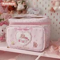 ราคา กระเป๋าเครื่องสําอางใบใหญ่ Kstarhare แบรนด์ Mikko Tas Kosmetik กระเป๋าเก็บของน่ารักขนาดใหญ่กระเป๋าถือทรงสี่เหลี่ยมสัตว์เล็ก (54260297521)