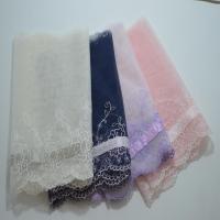 ราคา สีชมพูสีม่วงสีขาวสีฟ้าผ้ากอซริบบิ้นปักลูกไม้ลูกไม้เสื้อผ้าเด็กเด็กกระโปรงหัวดอกไม้ผ้าม่านขอบกระโปรงอุปกรณ์เสริม (29794515387)