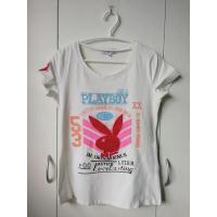 ราคา เสื้อยืดขาว ลาย playboy (21557955087)