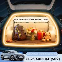 ราคา ด้านหลัง LED Light Bar แถบ Trunk ภายในโคมไฟตกแต่ง Strip Fit สําหรับ 2022-2025 AUDI Q4 (28833902657)