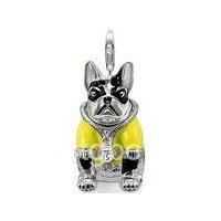 ราคา เครื่องประดับสีเหลือง French Tiger Dog Pendant ยี่ห้อ Thomas Sabo กับคล้องล๊อบสเตอร์ (41180326417)