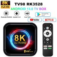 ราคา กล่องแอนดรอยด์ ดิจิตอล 8K HD WIFI Smart Android TV BOX RK3528 RAM4G+ROM64GB Wifi6 กล่องแอนดรอยด์ทีวี YouTube Netflix (25385225239)