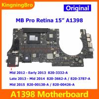 ราคา Original A1398 เมนบอร์ดสําหรับ Macbook Pro Retina 15 "A1398 Logic Board CPU i7 RAM 8GB 16GB 2012 2013 2014 2015 ปี (41608929761)