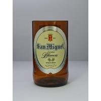 ราคา แก้วตัดจากขวดเบียร์San Miguel Beer (15062486390)