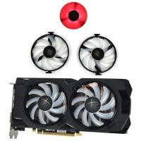 ราคา FDC10U12S9-C Cooler พัดลมเปลี่ยนสําหรับ XFX AMD Radeon RX 470 480 580 RX580 RX480 RX470 EDITION Crimson กราฟิกการ์ดพัดลมระบายความร้อน (43704586551)