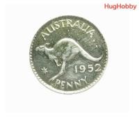 ราคา [มือ2] งานเก่าปี 1952 เหรียญเพนนีออสเตรเลีย เหรียญต่างประเทศ Australia Penny Coin (41163715685)