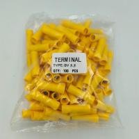 ราคา ส่งไว BV1.25 ,BV2.5, BV5.5 หางปลาต่อสายไฟ,สลิปต่อสาย, สลิปหุ้มแดง, สลิปหุ้มน้ำเงิน ,สลิปหุ้มเหลือง, แพ็ค 100ชิ้น จากไทย (50408880305)