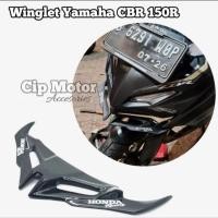 ราคา MERAH WINGLET HONDA CBR150R CBR 250R ใหม่สีดําสีขาวสีแดงสีฟ้าสีดําวัสดุฉาบด้าน (57401281884)