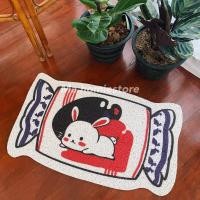 ราคา พรมดักฝุ่นลูกอมกระต่าย พรมดักฝุ่น พรมเช็ดเท้า พร้อมส่งจากไทย‼️ (9020094370)