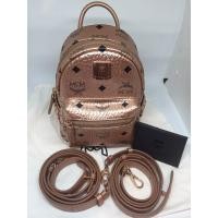 ราคา ⭐️ Used like new Mcm mini backpack champagne gold ⭐️ ⁣ของแท้ (9935829046)