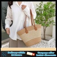 ราคา กระเป๋าฟางผู้หญิงฤดูร้อนกระเป๋าถือถุงสิริความจุขนาดใหญ่ถุงถังทอกระเป๋าสะพายกระเป๋าหวาย (55560297160)