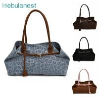 ราคา NEBULANEST Leopard Print Tote Bag, Casual Large Capacity Womens Shoulder Bag, Style Versatile PU Satchel Daily (40127463181)