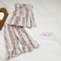 ราคา Hania kids ชุดเซ็ทเสื้อ+กางเกงขายาวลายดอกน่ารักๆ สไตล์เกาหลี พร้อมส่งในไทย - K3124317 (26835772847)
