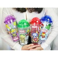 ราคา แก้วน้ำการ์ตูน ใส่น้ำเย็น ลายการ์ตูนลิขสิทธิ์ มาร์เวล คิตตี้ ปอมปอม (19712240856)