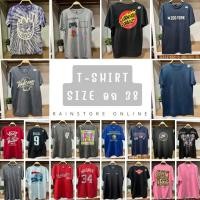 ราคา พร้อมส่งเสื้อยืดคอกลมมือสอง [อก 38] (43358137305)