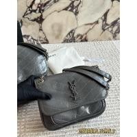 ราคา YSL Messenger Bag ประณีตทุกวัน Niki Light Luxury ของขวัญหนึ่งไหล่ Noble Temperament กระเป๋าถือ Mini Dating Tote High-End Feeling (51759777928)