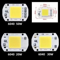 ราคา Led COB โคมไฟลูกปัด 20W 30W 50W AC 220V 240V IP65 สมาร์ท IC ไม่ต้องใช้ไดร์เวอร์ DIY น้ําท่วมหลอดไฟ Led Spotlight ชิปกลางแจ้งโคมไฟ (26479901178)
