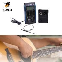 ราคา [KOZEY] Professional Guitar EQ Pickup 5 Band Digital Tuning Preamp Piezo System สําหรับ (49958072289)