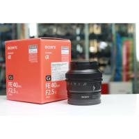 ราคา Sony FE 40mmm F2.5G สภาพดีมาก 9.5/10 ครบกล่อง อดีตประกันศูนย์ (21874364527)