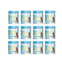 ราคา 12 กระป๋อง Ag-science goat gold plus+ นมแพะผง กระป๋องฟ้า แอคซายน์โก๊ทโกลด์ พลัส 200 กรัม (43220316534)