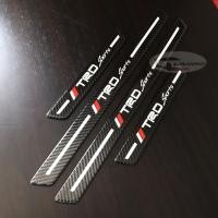 ราคา กาบบันได ชายบันได ลาย TRD Sport เคฟล่า Scuff Plate Carbon Kevlar 1 ชุด (4 ชิ้น) แต่งรถ อย่างมีสไตล์ กาบบันได ชายบันได ลา (7312699485)