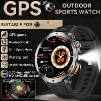 ราคา หูฟัง Smartwatch สําหรับผู้ชาย Calling BT 1000mah แบตเตอรี่ขนาดใหญ่ไฟฉาย LED กีฬาฟิตเนส Tracker นาฬิกาสมาร์ท (53109287047)