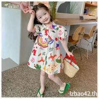 ราคา ข้อเสนอพิเศษแบบจำกัดเวลาชุดเดรส ลายกราฟฟิตี สำหรับเด็กผู้หญิง 1-9 ขวบ (22550306890)