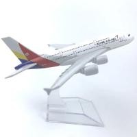 ราคา 16 ซม.A380 Airbus A380 Series Airways Airlines 1/400 Scale โลหะเครื่องบินรุ่นเครื่องบินเครื่องบินเครื่องบินDiecast Aeroplaneตกแต่ง (43001022542)