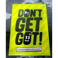 ราคา [BoardGame ของแท้] Don't Get Got (EN) - มือ1 (แต่บางกล่องถูกแกะเช็คสภาพ) (40877284402)