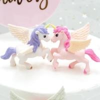 ราคา โมเดลม้ายูนิคอร์นจิ๋ว (ชุดคู่ 2ตัว ฟ้า-ชมพู) (26051657845)