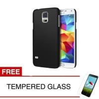 ราคา เคสสําหรับ Samsung Galaxy S5 / G900 - 5.0 นิ้ว - Slim Soft Case - Solid Black + ฟรีกระจกนิรภัย (42303803403)