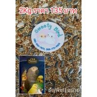ราคา อาหารธัญพืช 13 ชนิด 2 Kg. อาหารเสริม นกแก้วขนาดเล็ก เลิฟเบิร์ด ฟอพัส ค๊อกคาเทล กรีนชีค ซันคอนัวร์ (23774773854)
