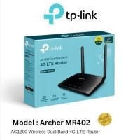 ราคา TP-LINK Archer MR402 AC1200 Wireless Dual Band 4G LTE Router (29776134356)