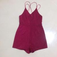 ราคา จั้มสั้น โชว์หลังสายไขว้ (5522462934)