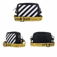 ราคา กระเป๋าสะพายข้างสไตล์ใหม่ Off-White 1:1 ลายเสือดาวสีขาวดำ กระเป๋าถือแบบสบายๆ สำหรับใส่กล้อง (26444384205)
