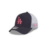 ราคา New Era หมวกรุ่น LOS ANGELES DODGERS COLOR ERA GRAPHITE/ WHITE 9FORTY A-FRAME TRUCKER CAP (50504526834)
