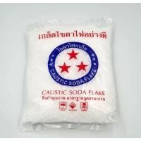 ราคา โซดาไฟเกล็ดอย่างดี ตราสามดาว ขนาด 0.8 กก. (1470253150)