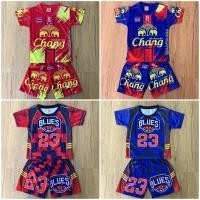 ราคา ชุดกีฬาเด็ก ชุดฟุตบอล ชุดออกกำลังกายเด็ก เสื้อกางเกง เสื้อ+กางเกง (8769792773)