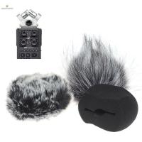 ราคา Cod 1 ชิ้นโฟมไมค์ลมฝาครอบกระจกขนยาว Muff สําหรับ ZOOM H5 H6 เครื่องบันทึกไมโครโฟนใหม่ (27624155280)