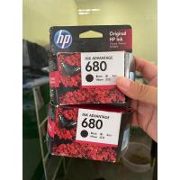 ราคา 2 กล่อง ตลับหมึก HP 680 Black , 680 Tri-Cor Ink Cartridge ของแท้ (23342669561)