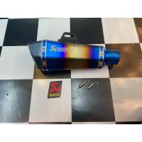 ราคา (ลดเพิ่ม 150.- โค้ด DETNOV30) ท่อ Akrapovic ช๊อตตี้รุ้งปากเคฟล่า ยาว 14 นิ้ว ทางเข้า 2 นิ้ว อุปกรณ์ สายรัด สปริง (13401180497)