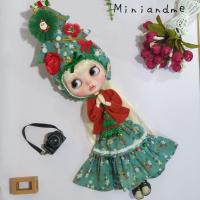 ราคา ชุดตุ๊กตาบลายธ์ ชุดคริสต์มาส ชุดบลายธ์ Neoblythe blythe chritsmas dress (21064050000)