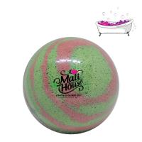 ราคา Mali House BathBomb บาธบอม สบู่แช่ตัว สำหรับแช่ในอ่าง กลิ่นแอปเปิ้ล Apple,สีแดง 150g (782982124)