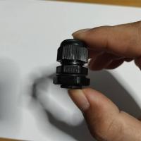 ราคา Nylon Cable Gland, Black, size M16x1.5 รัดสายไฟOD.4.0-8.0 มม. (29726780687)