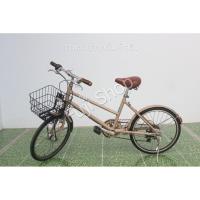 ราคา จักรยานญี่ปุ่น - ล้อ 20 นิ้ว - มีเกียร์ - อลูมิเนียม - Bridgestone - สีน้ำตาล [จักรยานมือสอง] (16442458318)