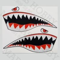 ราคา Bape Shark Twins Hybebeast อุปกรณ์ตกแต่งสติ๊กเกอร์รถจักรยานยนต์ (47759310506)