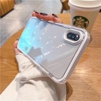 ราคา ราคาถูก เคสโทรศัพท์ซิลิโคนอ่อนนุ่มสีขาวใสกันกระแทก 3-in-1 สําหรับ iphone xsmax ip (28613671543)